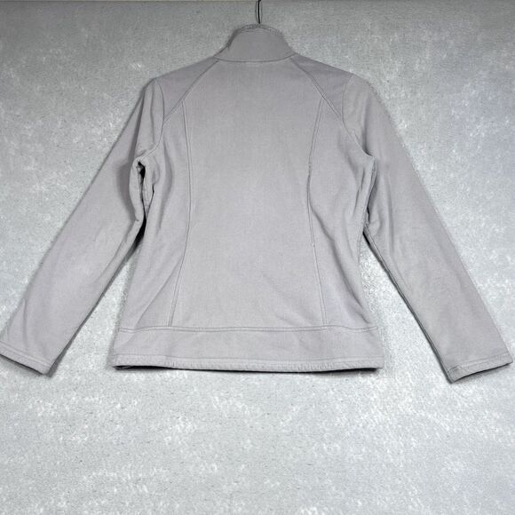 The North Face Jacket Womens Medium Gray Coat Never Stop Exploring Fleece Lined - Picture 6 of 12